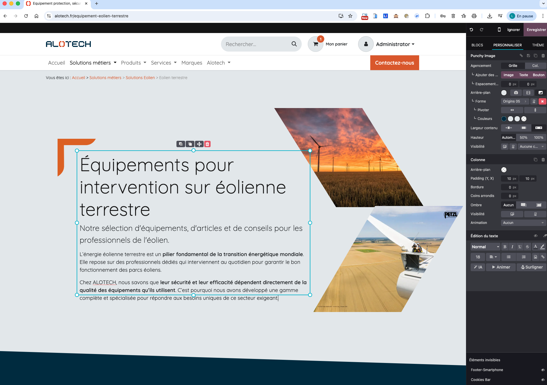 Site web Alotech.fr Site web Alotech.fr